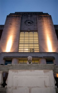 Wills tobacco factory entrance, Newcastle